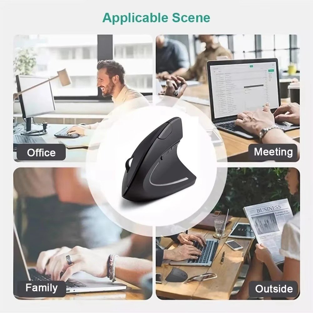 Vertical Mouse Ergonomic 2.4GHz Wireless Optical Mice - Image 7