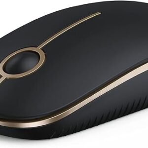 black-and-glod-Wireless-Mouse