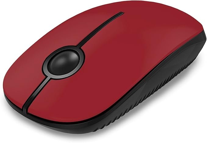 red-and-black-Wireless-Mouse